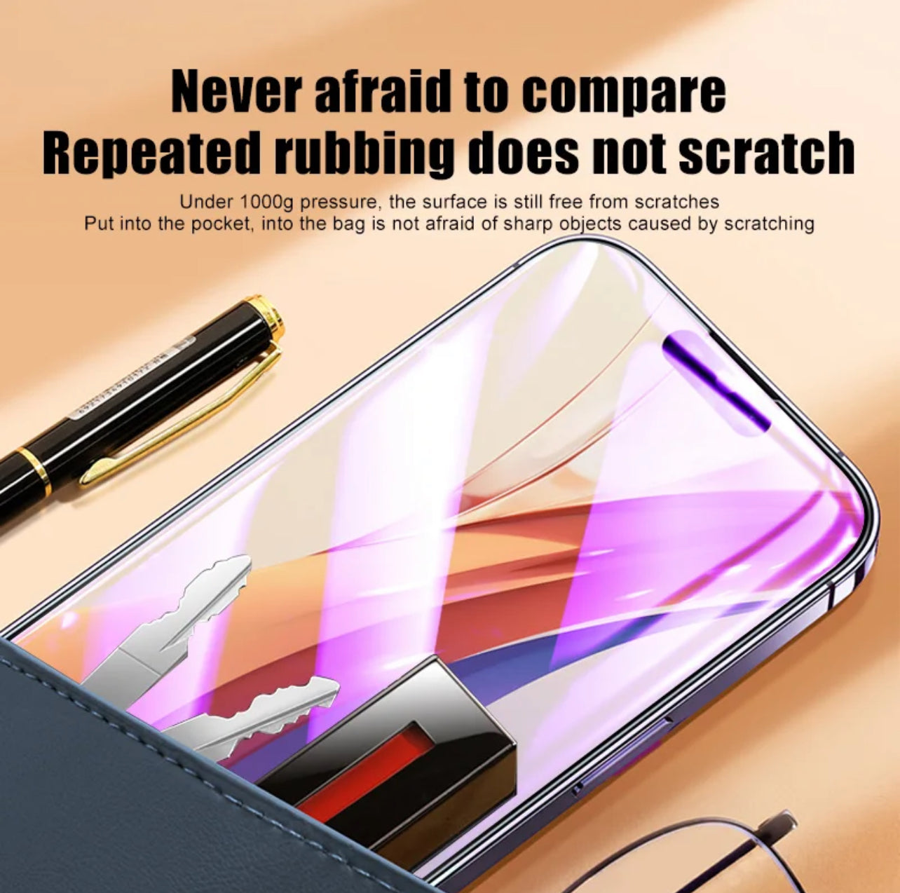 PJun Branded Violet Anti-Blue Light Glass Screen Protector 2pcs- iPhone PJun Branded Violet Anti-Blue Light Glass Screen Protector 2pcs- iPhone
